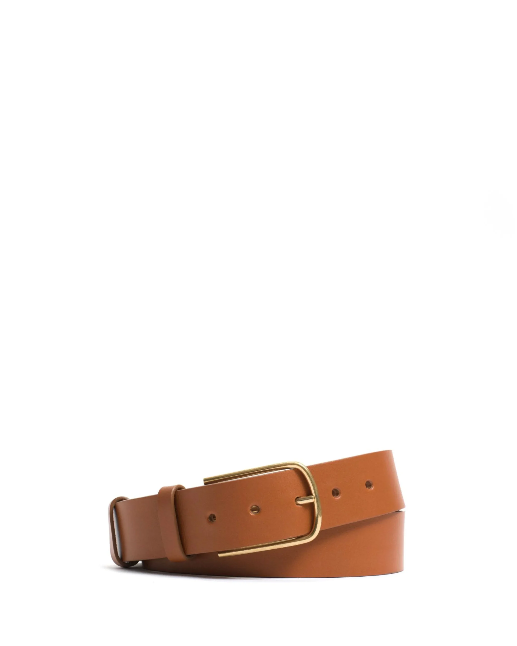 Whane simple unisex leather belt